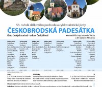 Českobrodská padesátka – 53. ročník - dálkový pochod a cykloturistická jízda