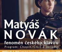 Koncert Klasika Viva: Fenomén českého klavíru Matyáš Novák