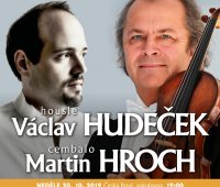 Koncert Klasika Viva: Housle Václav Hudeček, cembalo Martin Hroch