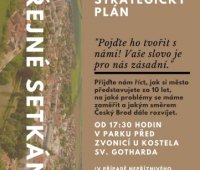 Veřejné setkání - Nový strategický plán města