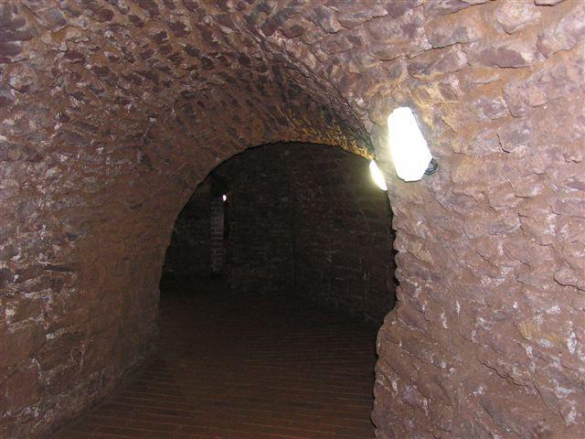 Obřadní síň v podzemí